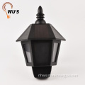 High performance garden night plastic mini-lights pir solar wall lights